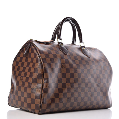 Louis Vuitton Damier Ebene Speedy 35 3 of 14