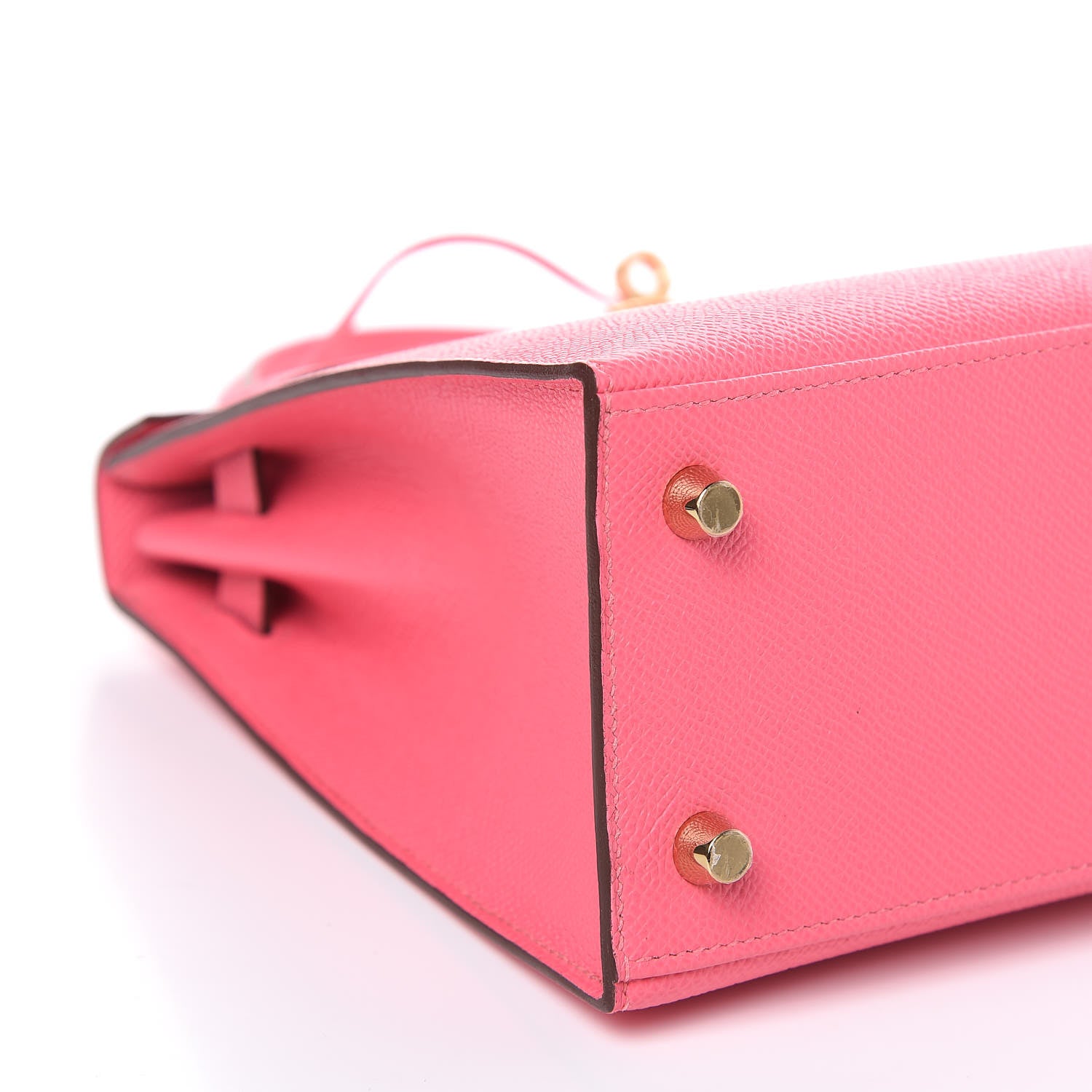 Hermes Epsom Kelly Sellier 25 Rose Azalee 22 of 33