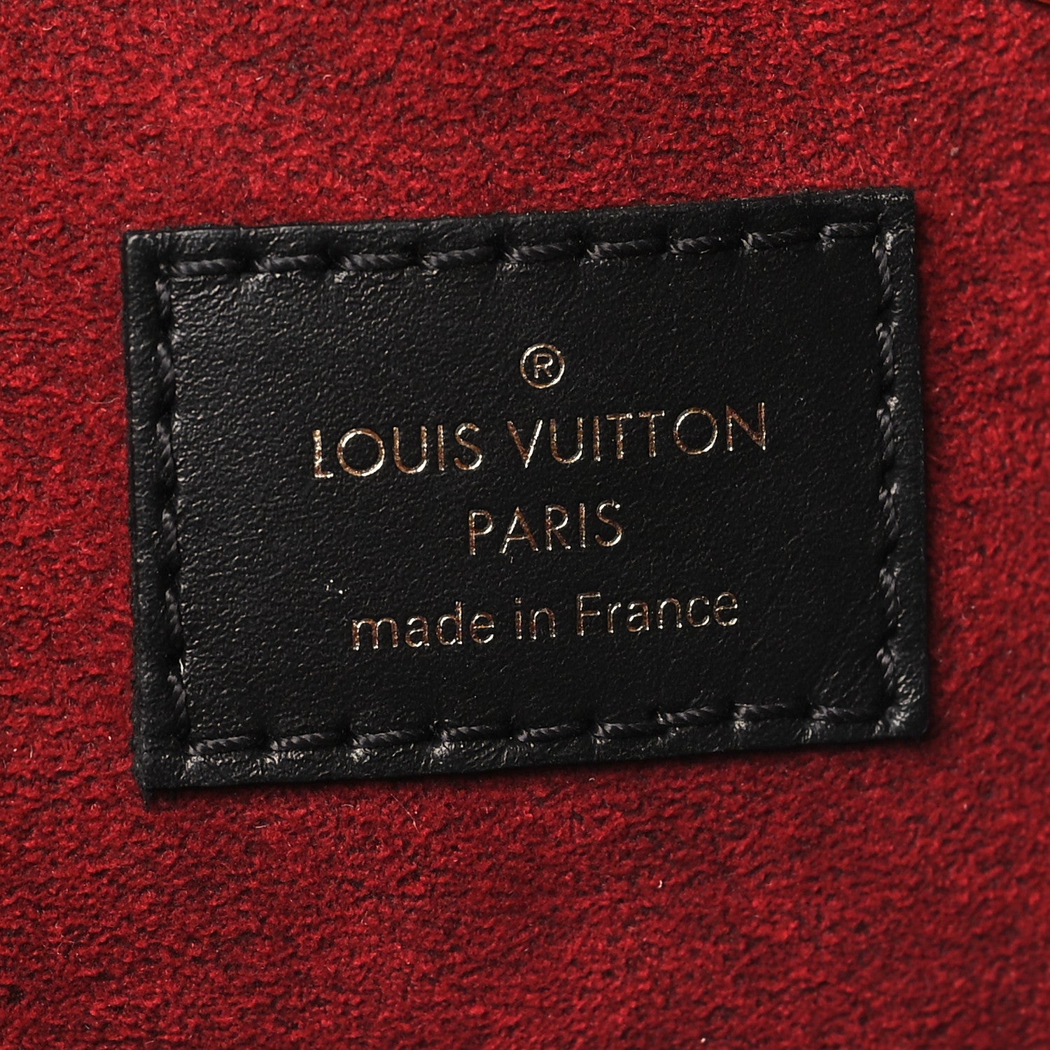 Louis Vuitton Empreinte Monogram Giant Neonoe MM Black Beige 7 of 10
