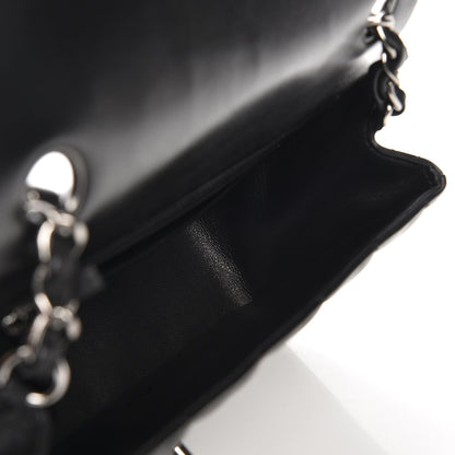 Chanel Lambskin Quilted Mini Rectangular Flap Black 5 of 8