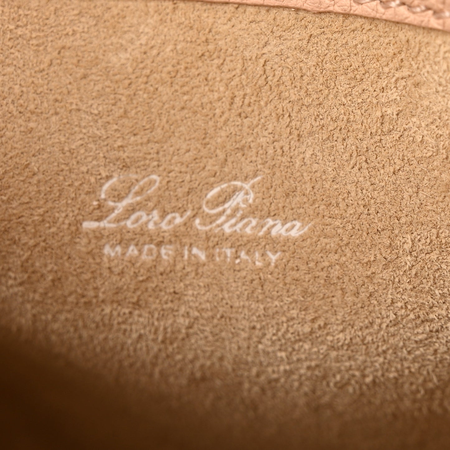 Grained Calfskin Micro Bale Bag Creamed Honey Sun Gold