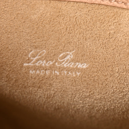 Loro Piana Grained Calfskin Micro Bale Bag Creamed Honey Sun Gold 6 of 11