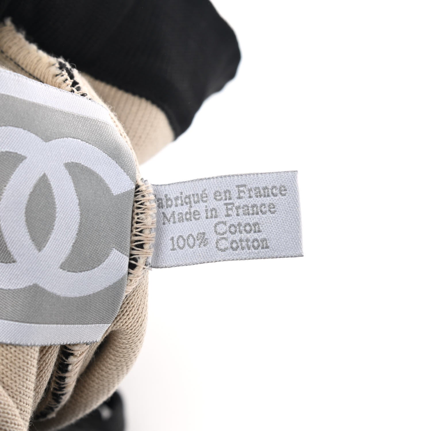 Chanel Cotton CC Drawstring Sport Line Backpack Black 7 of 11