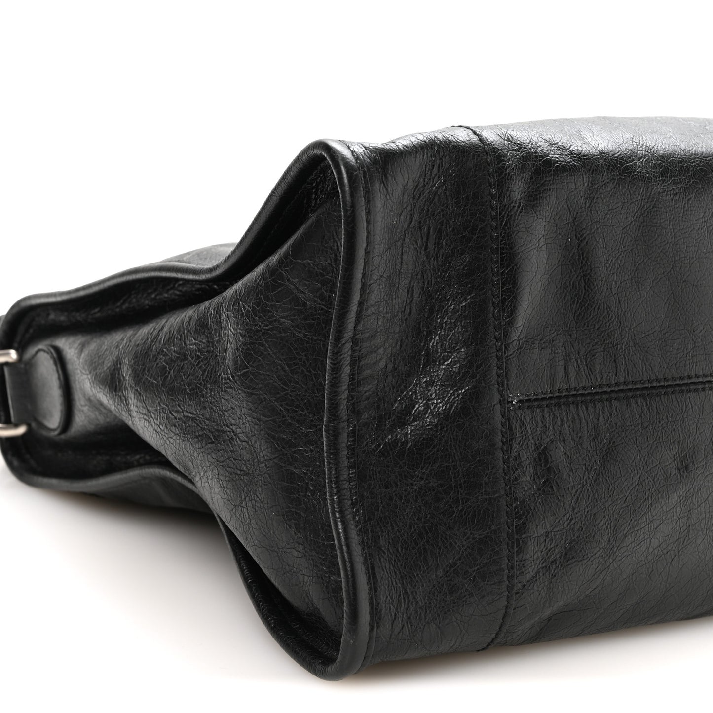 Fluffy Calfskin Morpheus Weekender Duffle Black