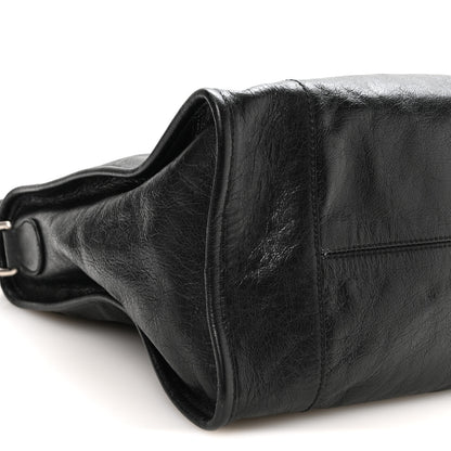 Gucci Fluffy Calfskin Morpheus Weekender Duffle Black 9 of 10