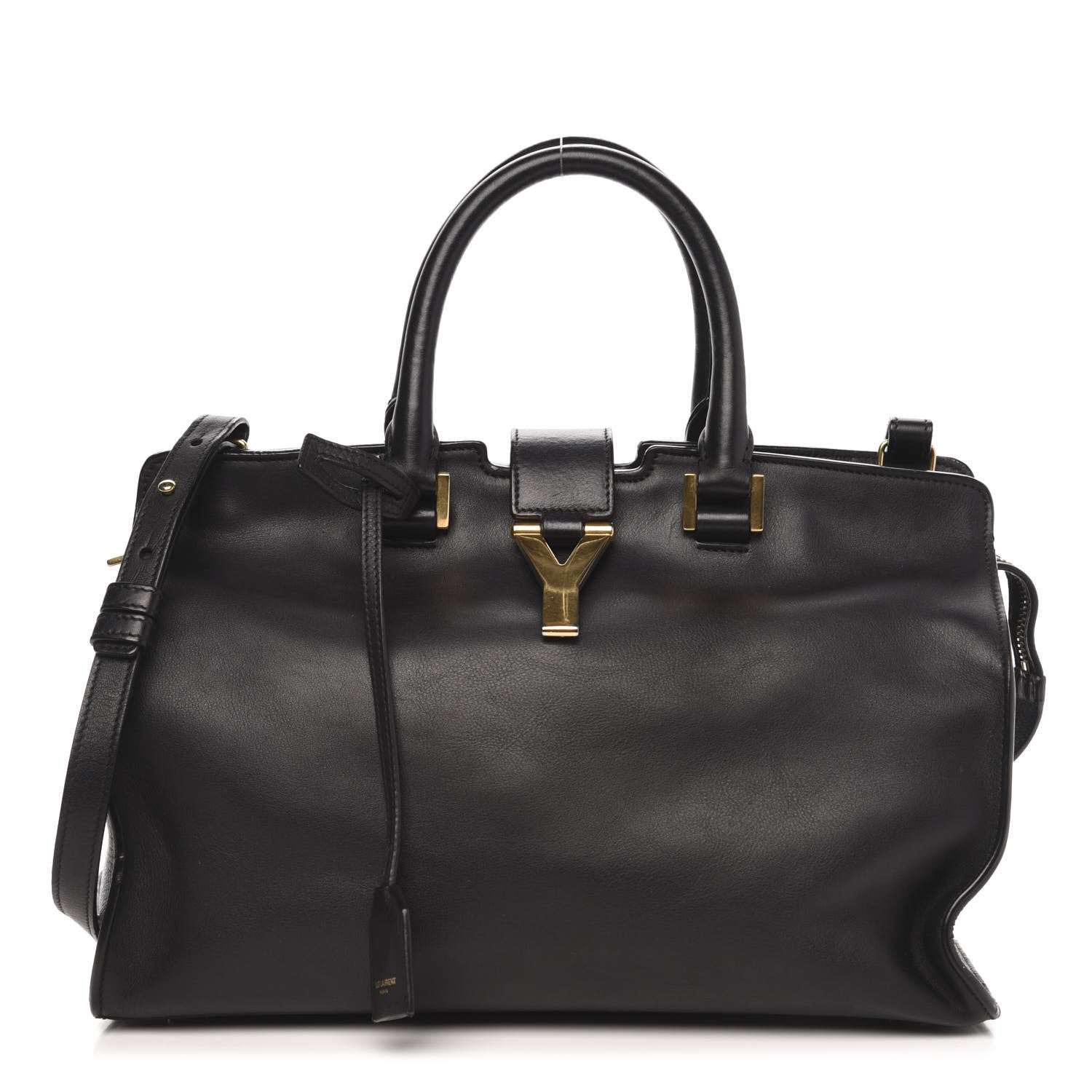 Saint Laurent Calfskin Small Classic Y Cabas Black 1 of 9