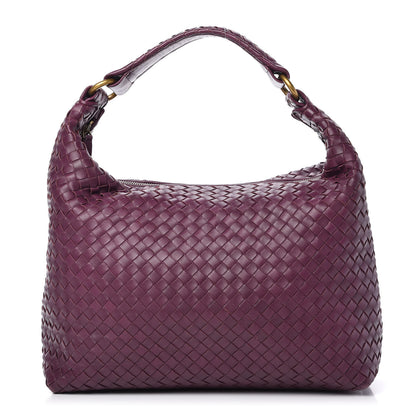Bottega Veneta Nappa Intrecciato Pyramid Hobo Opera 1 of 11