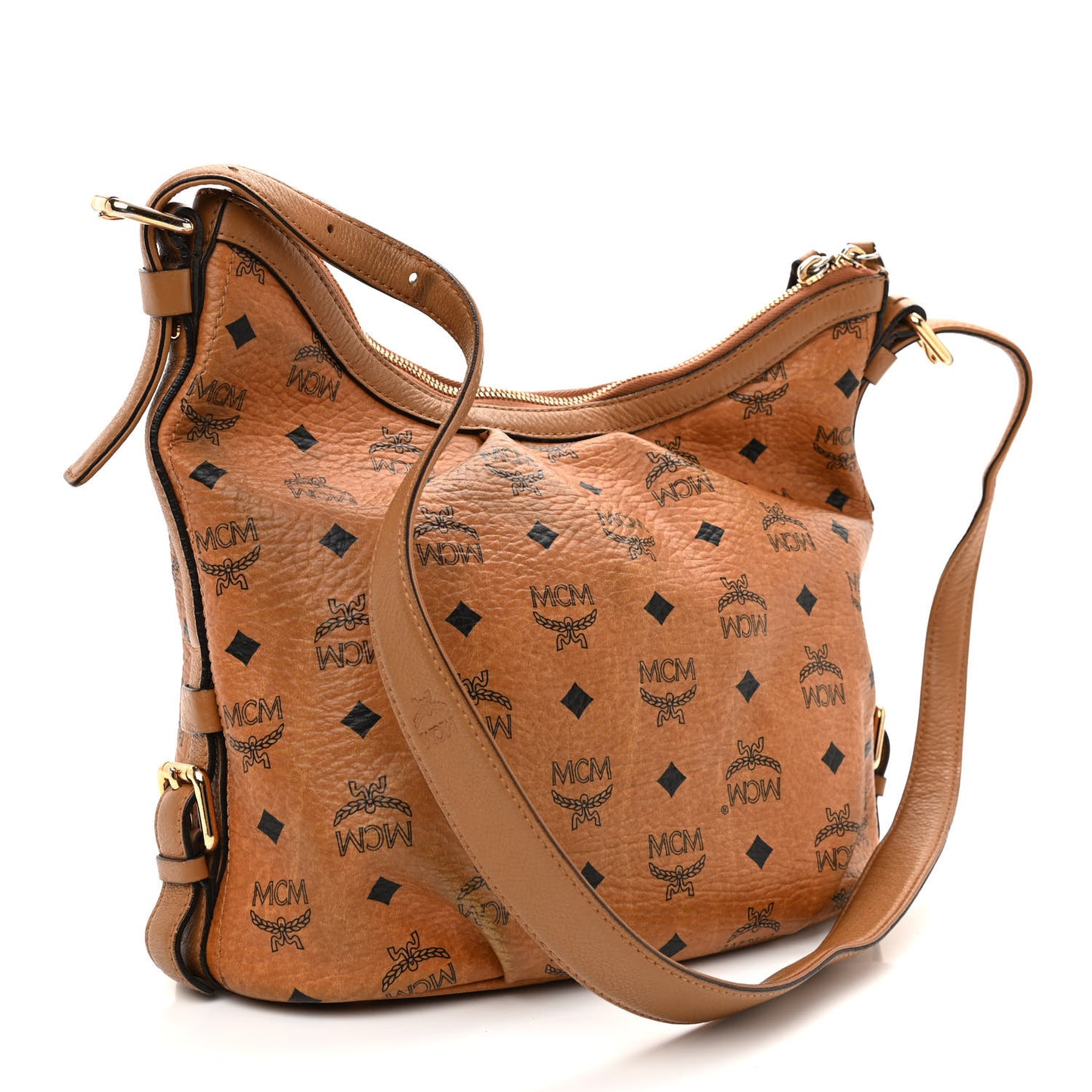 Visetos Hobo Cognac