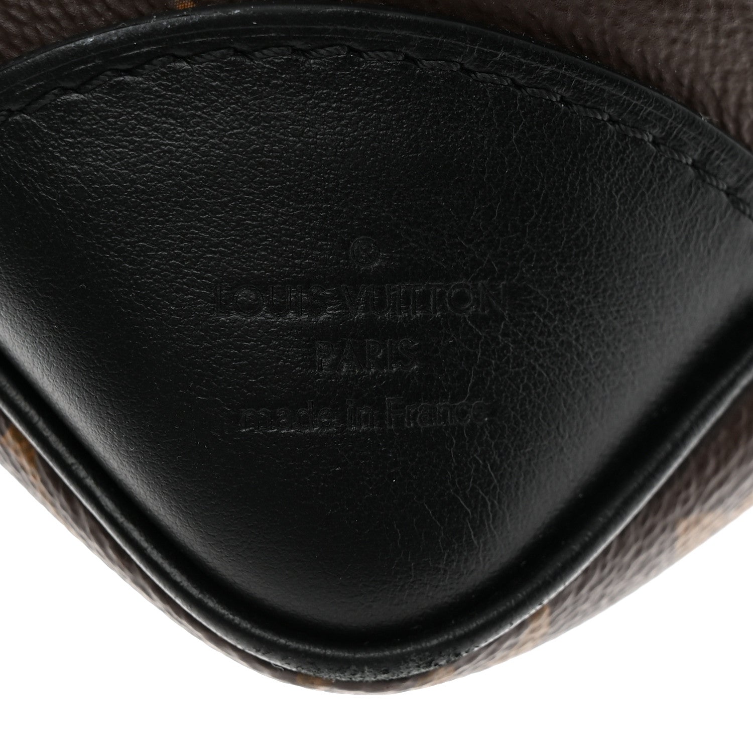 Louis Vuitton Monogram Odeon MM Black 6 of 9