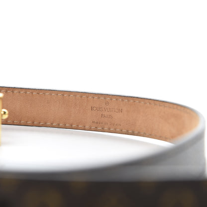 Louis Vuitton Monogram 20mm Initiales Belt 80 32 4 of 6