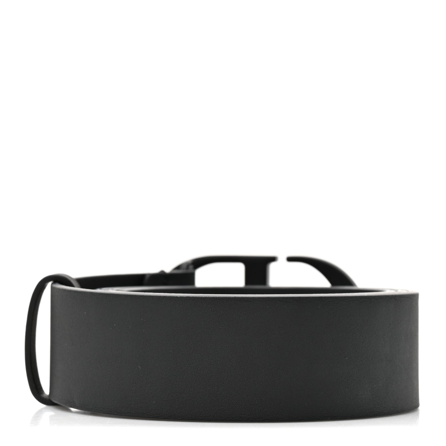 Ultra Matte Calfskin 35mm Montaigne Belt 85 34 Blue Black