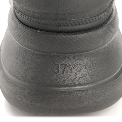 Balenciaga X CROCS Rubber Womens Rain Boots 37 Grafite 8 of 9