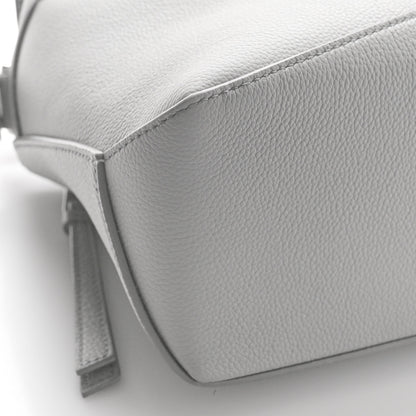 Loewe Calfskin Small Puzzle Edge Bag Pearl Grey 6 of 8