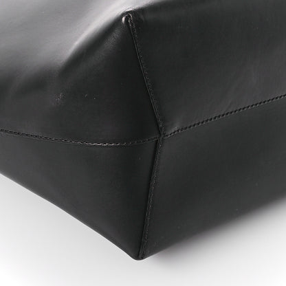 Mansur Gavriel Vegetable Tanned Calfskin Bucket Bag Black Flamma 9 of 12