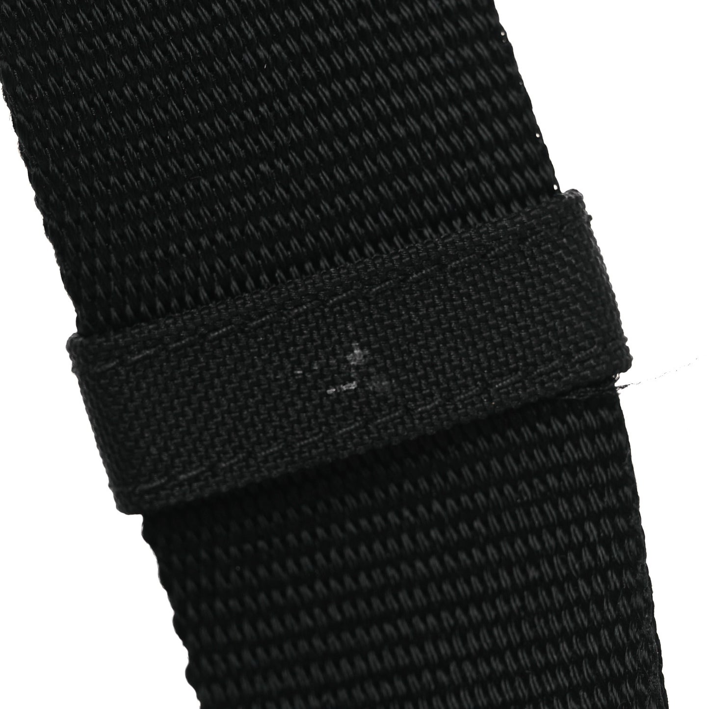 Nylon Logo Sport Camera Bag Black