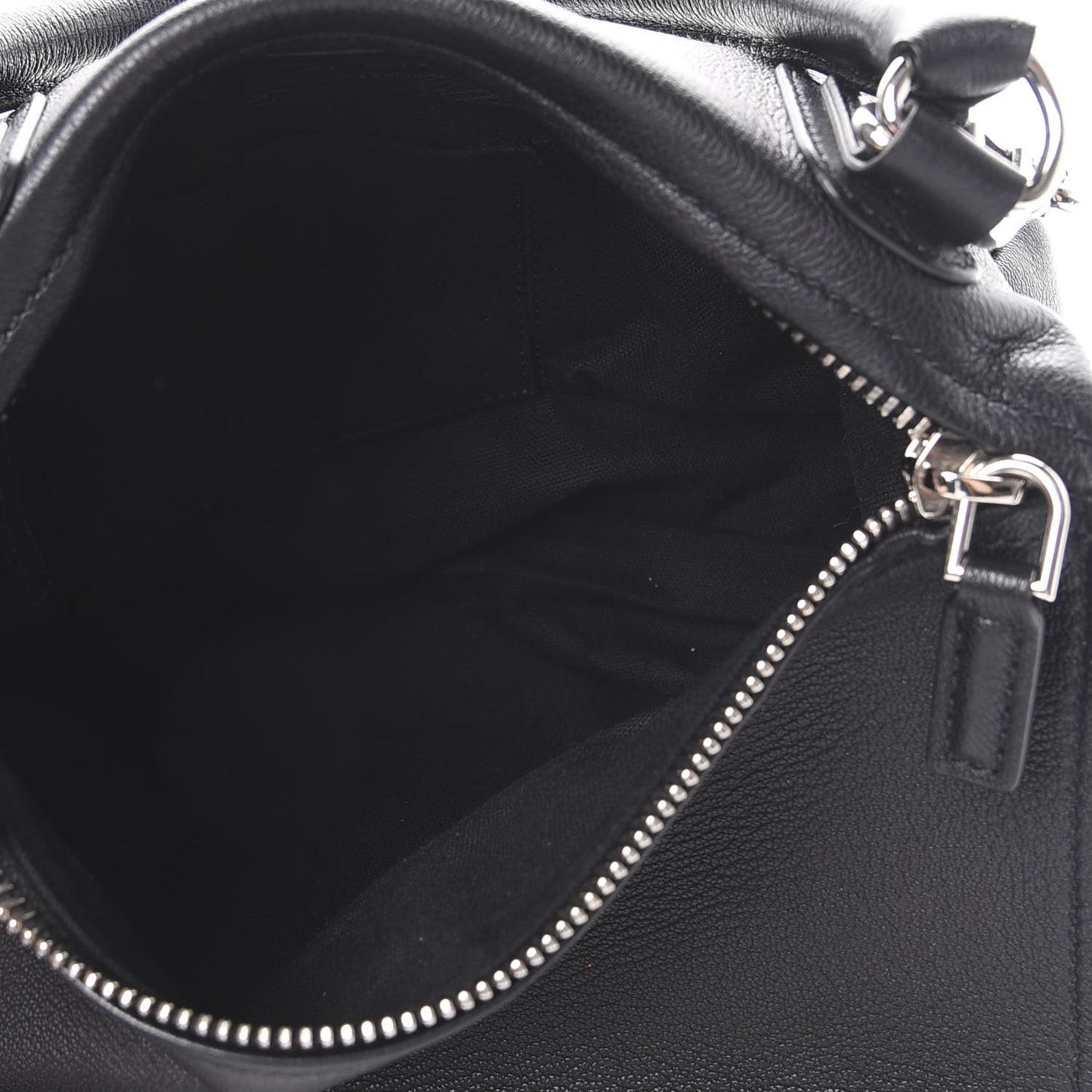 Sugar Goatskin Small Pandora Black
