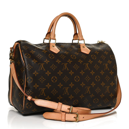 Louis Vuitton Monogram Speedy Bandouliere 35 3 of 12