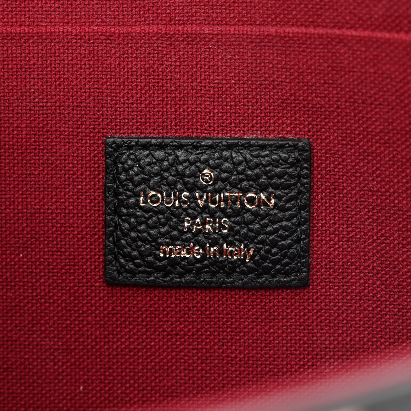 Empreinte Monogram Giant Felicie Pochette Black Beige