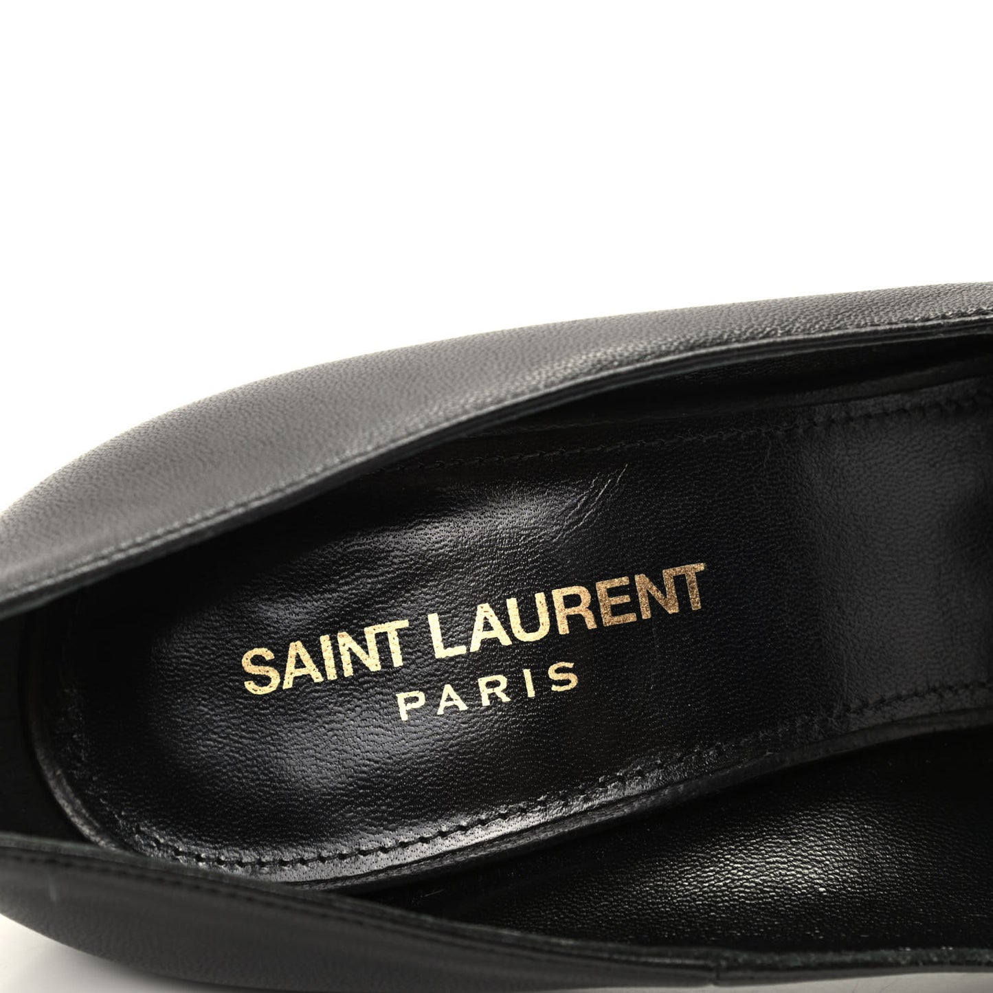 Calfskin Opyum 110 Pumps 38.5 Black