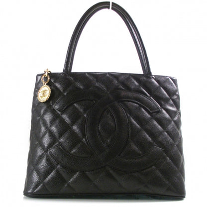 Chanel Caviar Medallion Tote Black 1 of 11