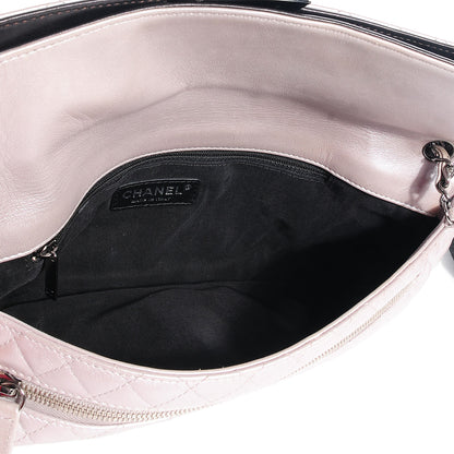 Chanel Metallic Calfskin East West Mademoiselle Flap Pearl Black 6 of 8