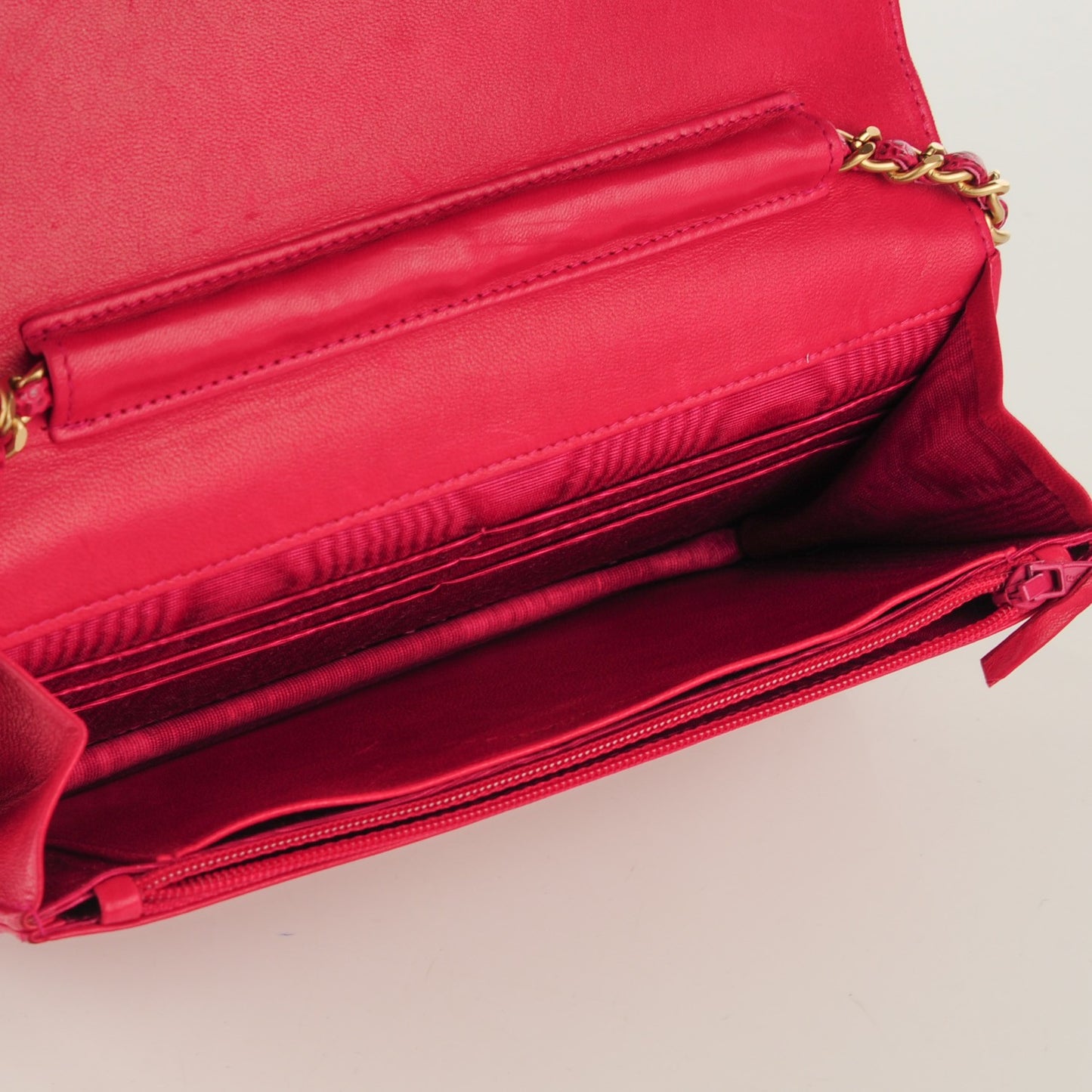 Caviar Timeless CC Wallet On Chain WOC Dark Fuchsia