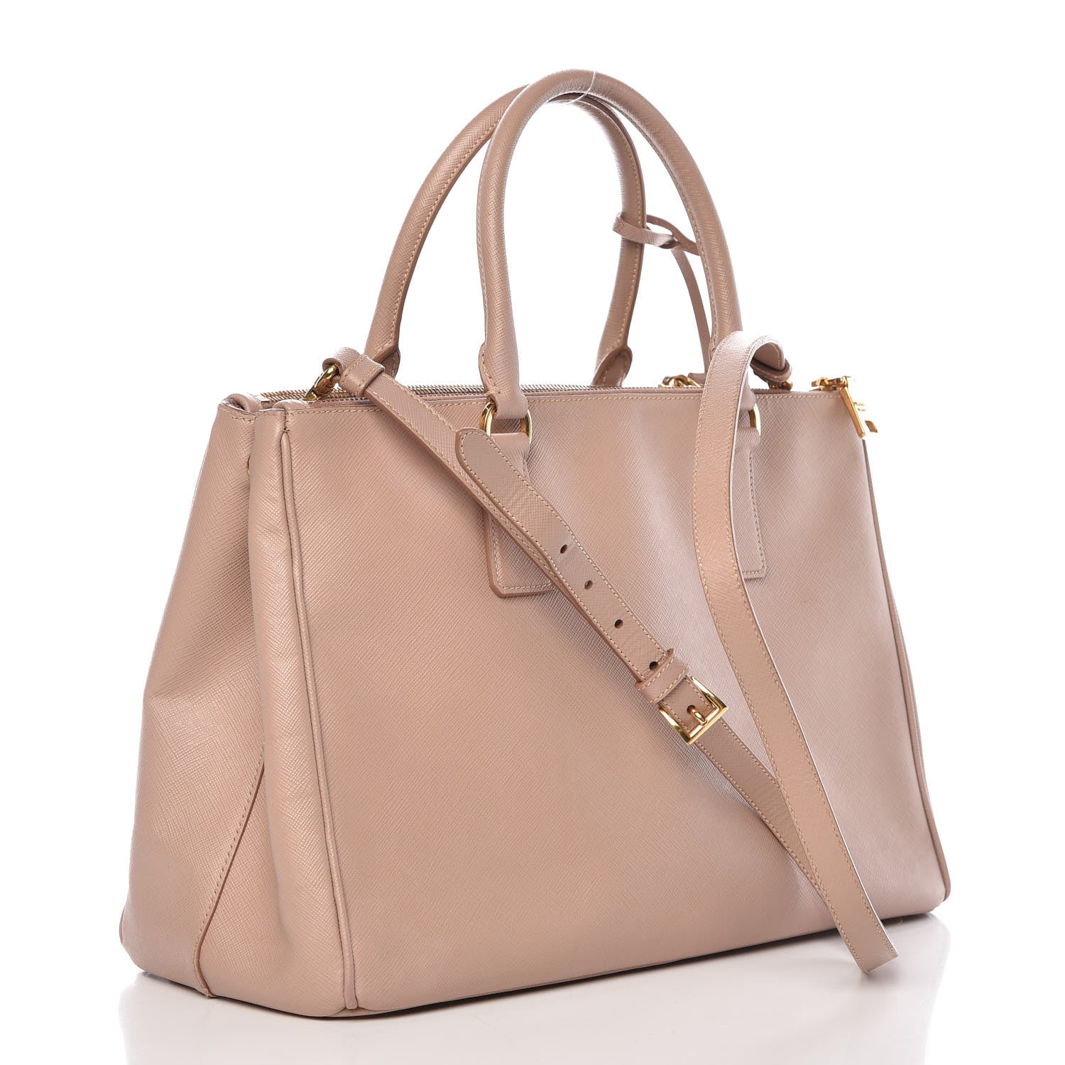 Prada Saffiano Medium Galleria Double Zip Tote Cammeo 3 of 36