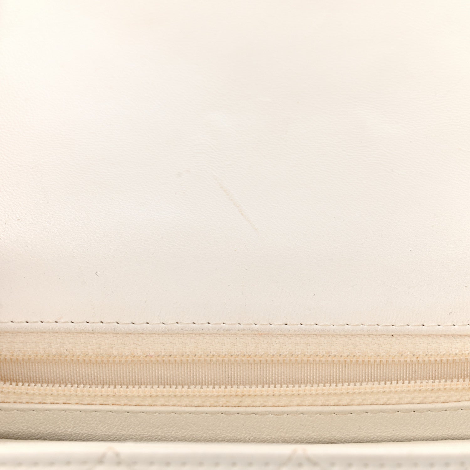 Chanel Lambskin Quilted Mini Rectangular Flap White 11 of 11
