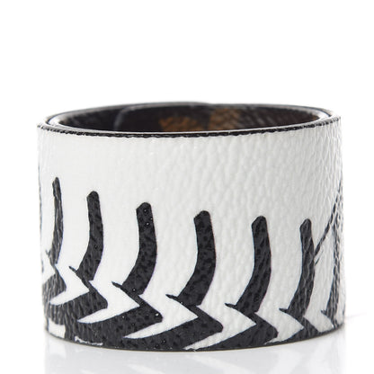 Louis Vuitton Monogram Speedy Slap Bracelet Grey 3 of 6