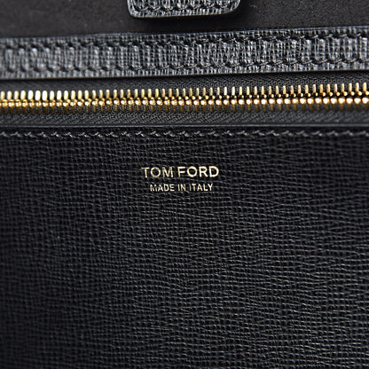 Tom Ford Saffiano Medium T Tote Black 6 of 11