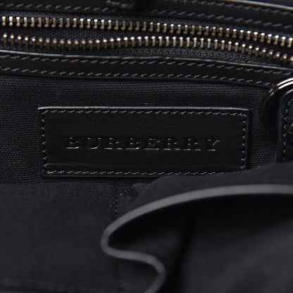 Burberry Smoked Check Backpack Black Brown 6 of 16