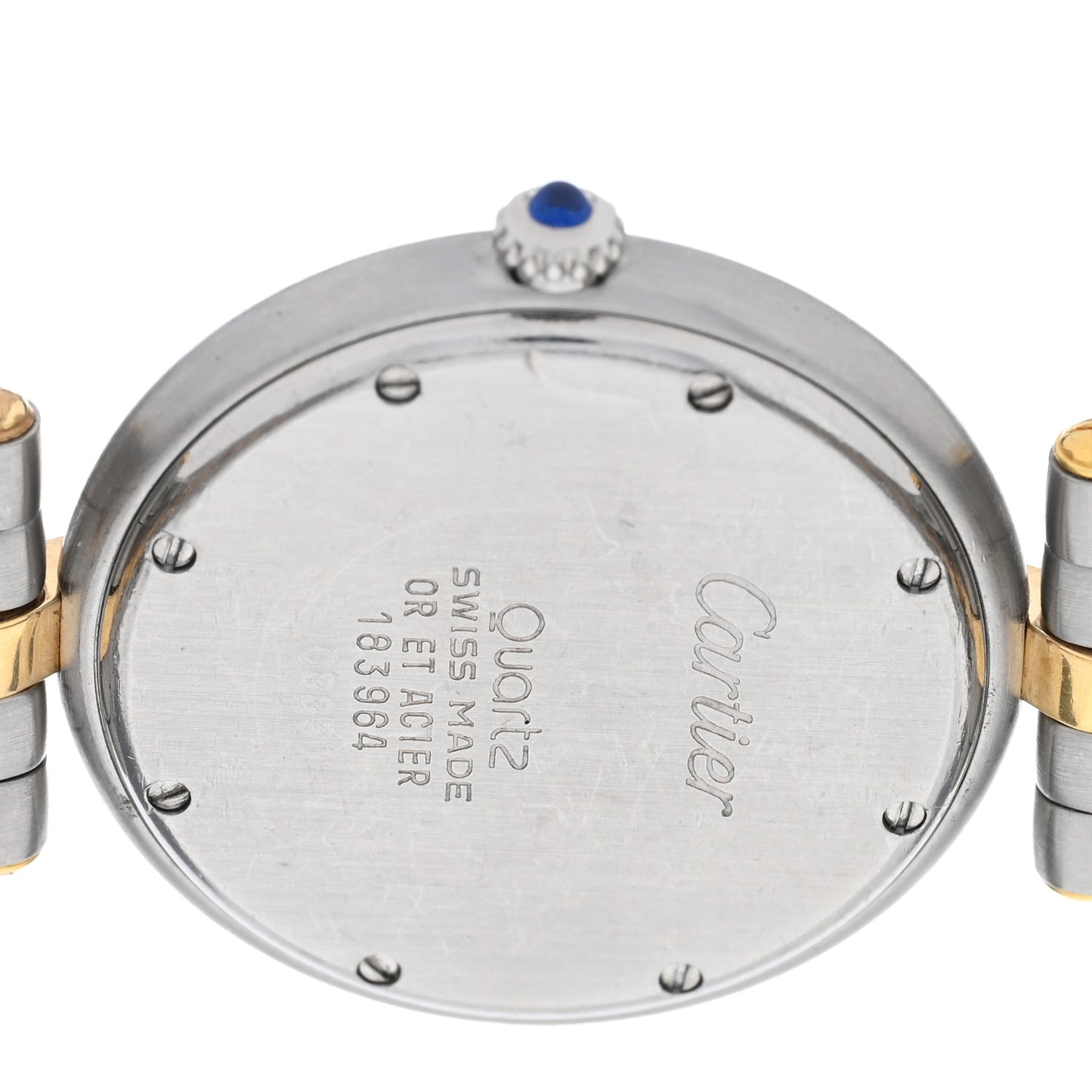 Stainless Steel 18K Yellow Gold 29mm Panthere Vendome Quartz Watch