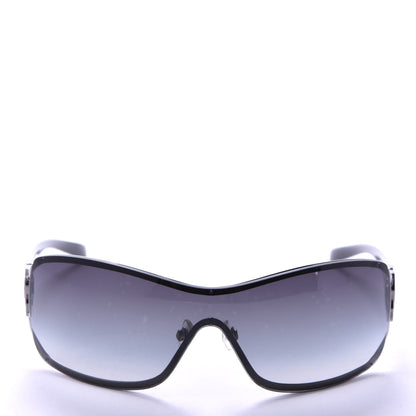 Chanel Swarovski Crystal Camellia CC Sunglasses 4164-B Black 2 of 7