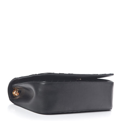 Stella McCartney Alter Nappa Star Medium Flap Shoulder Bag Black 4 of 12