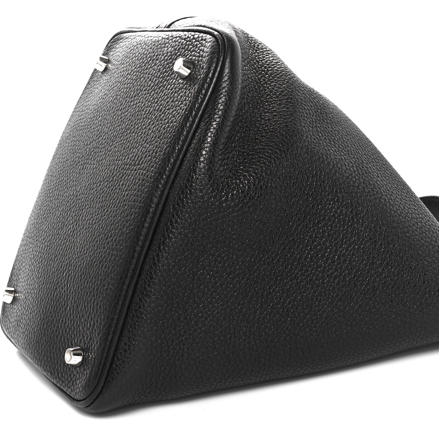 Hermes Taurillon Clemence Picotin Lock 22 MM Black 1610241