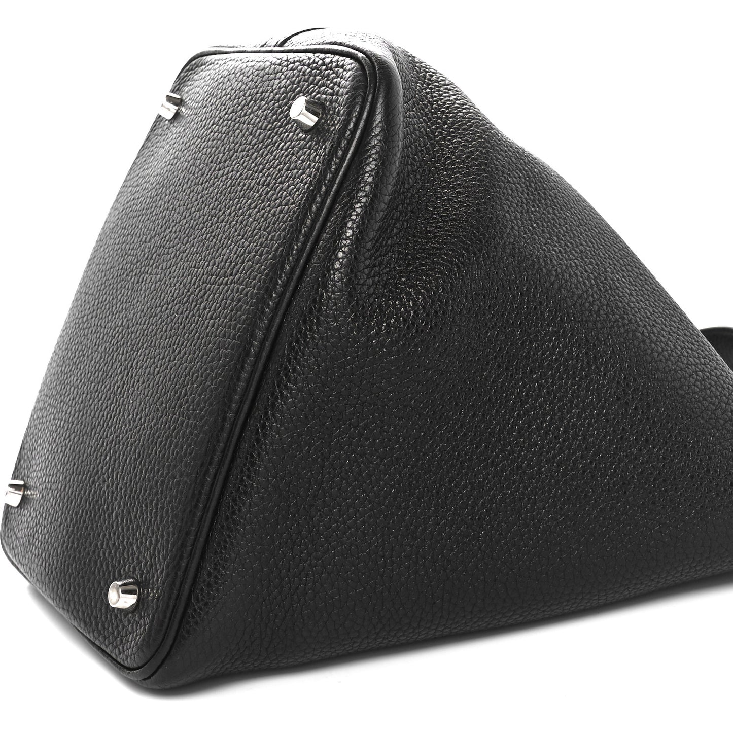 Taurillon Clemence Picotin Lock 22 MM Black