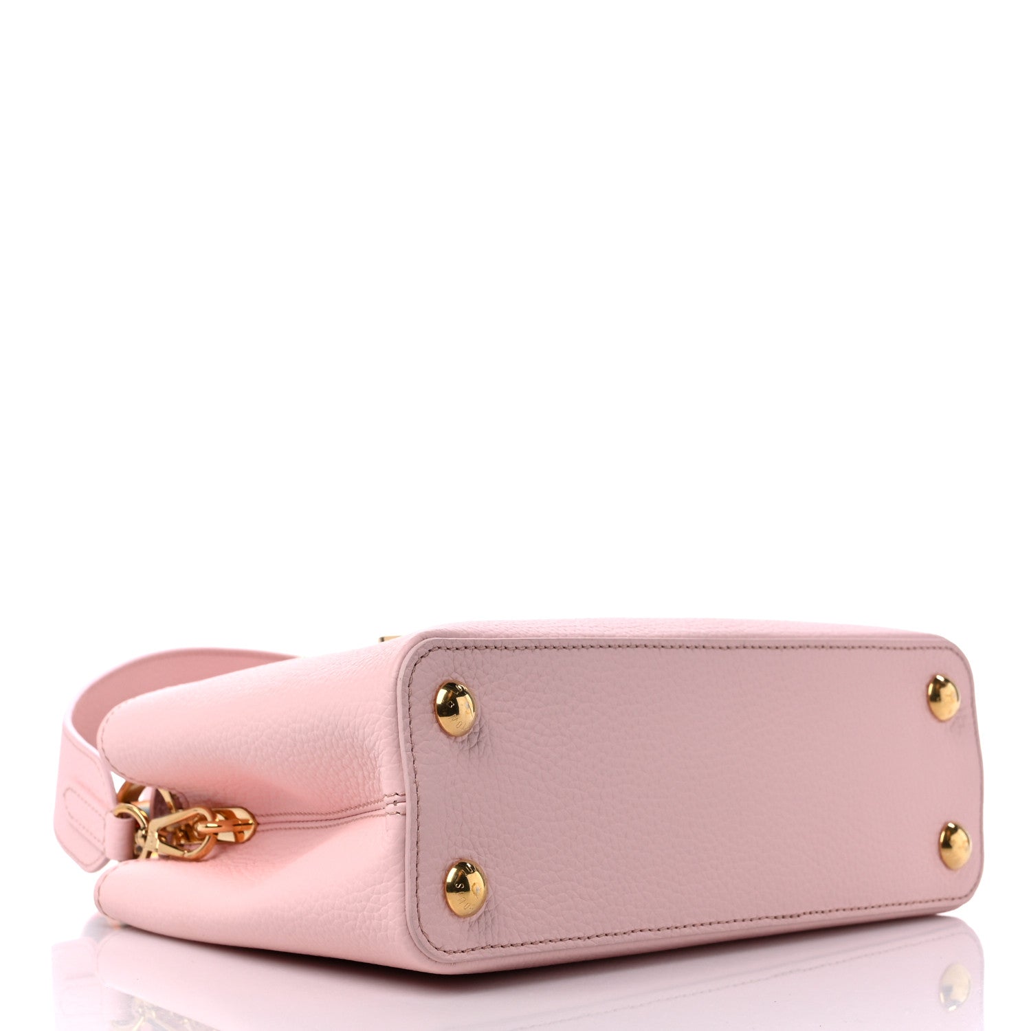 Louis Vuitton Taurillon Resin Murano Capucines BB Rose Jasmin 4 of 9