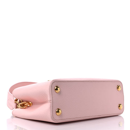 Louis Vuitton Taurillon Resin Murano Capucines BB Rose Jasmin 4 of 9