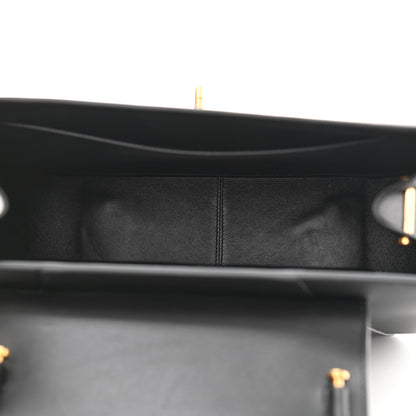 Versace Vitello Barocco Virtus Small Top Handle Shoulder Bag Black 5 of 9