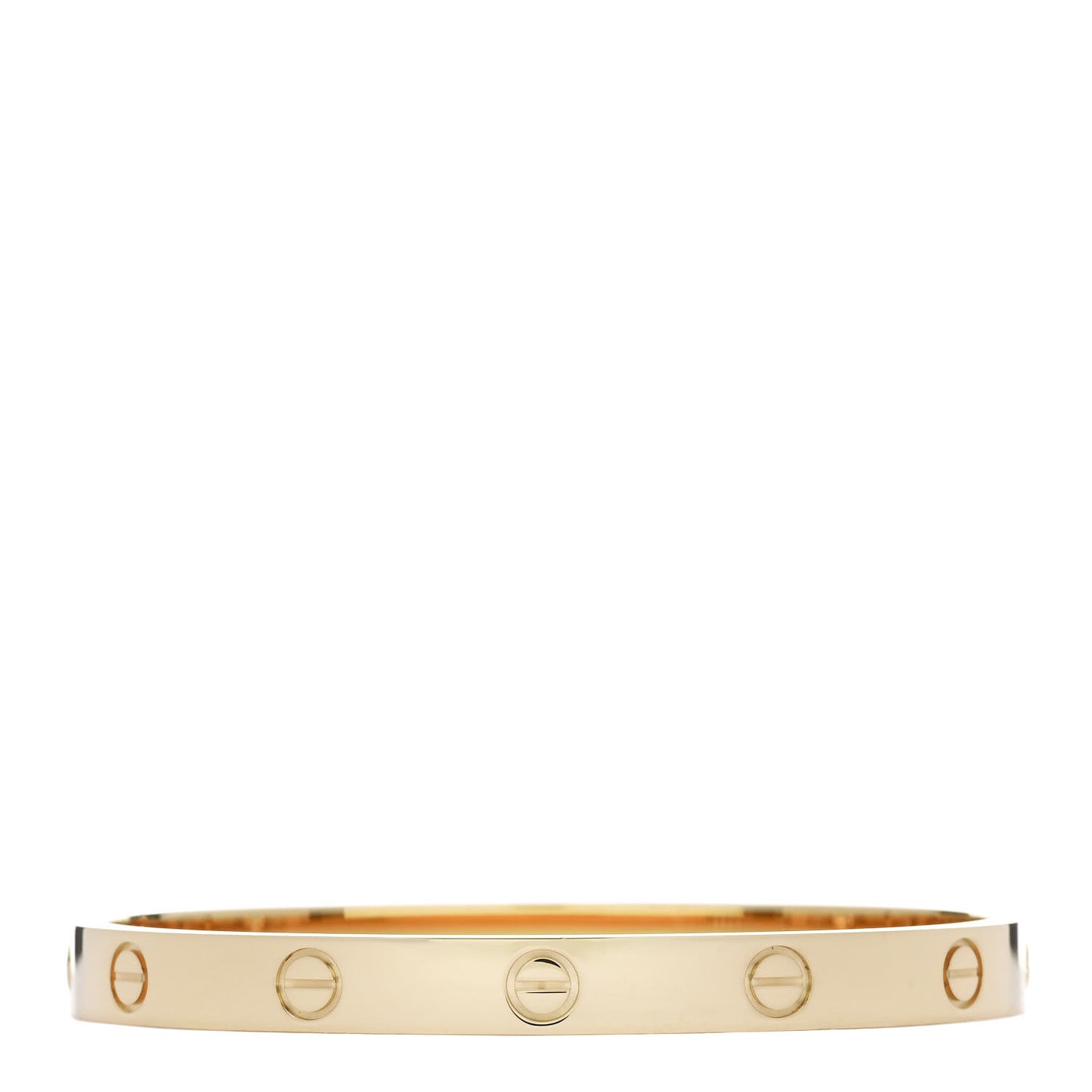 18K Yellow Gold LOVE Bracelet 17