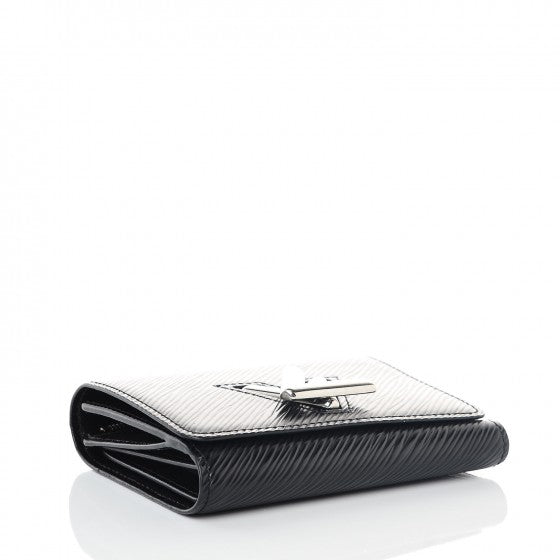 Louis Vuitton Epi Twist Compact Wallet Black 4 of 7