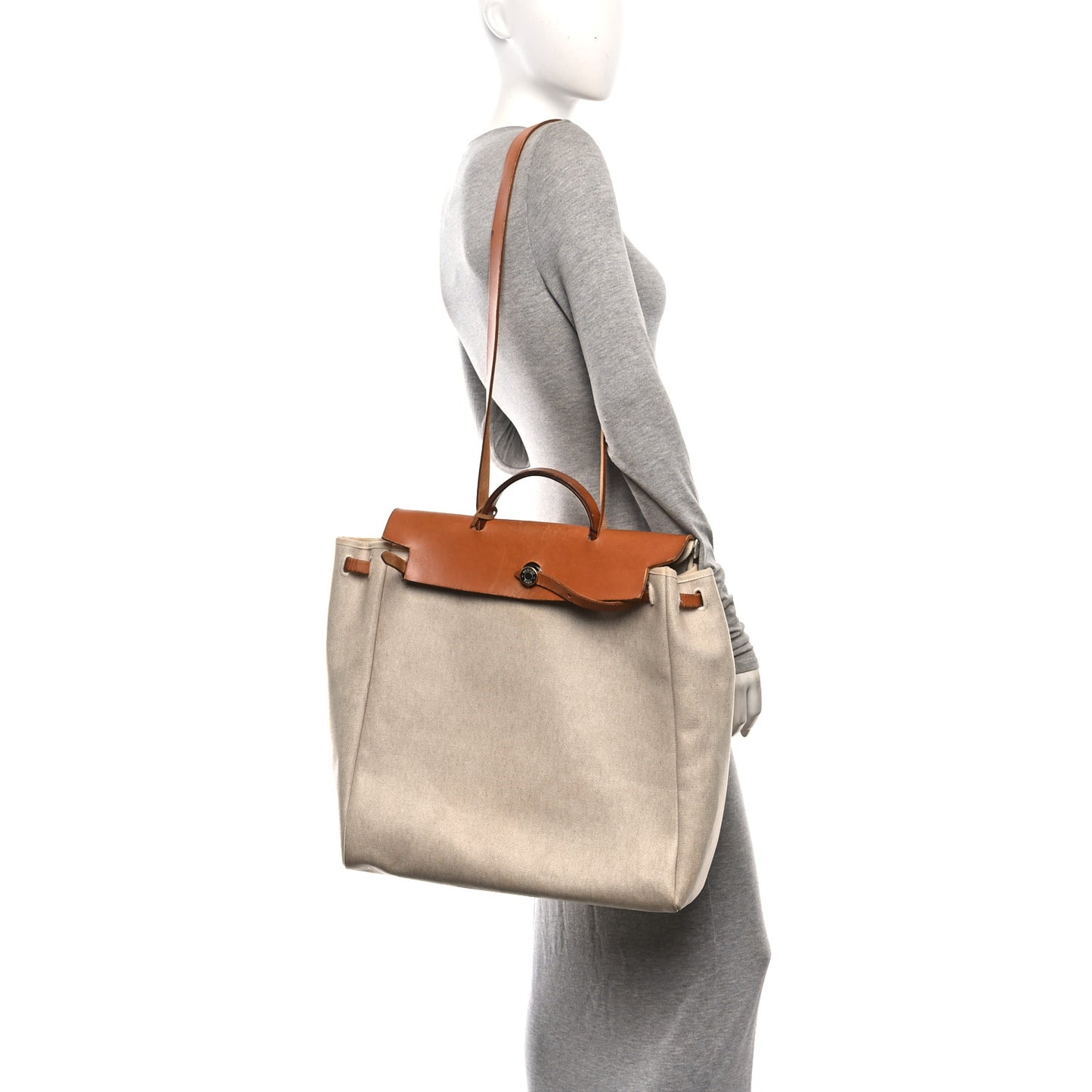 Toile Vache Calfskin Herbag 40 GM Natural
