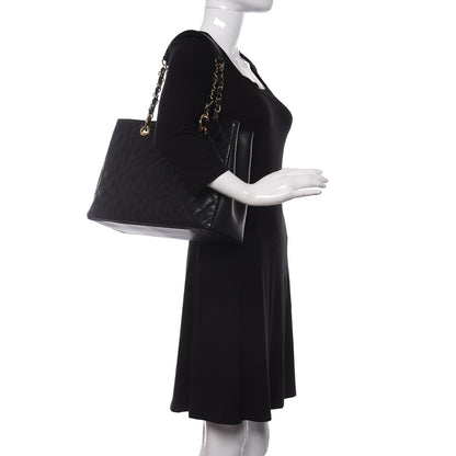 Chanel Caviar Quilted Grand Shopping Tote GST Black 2 of 10