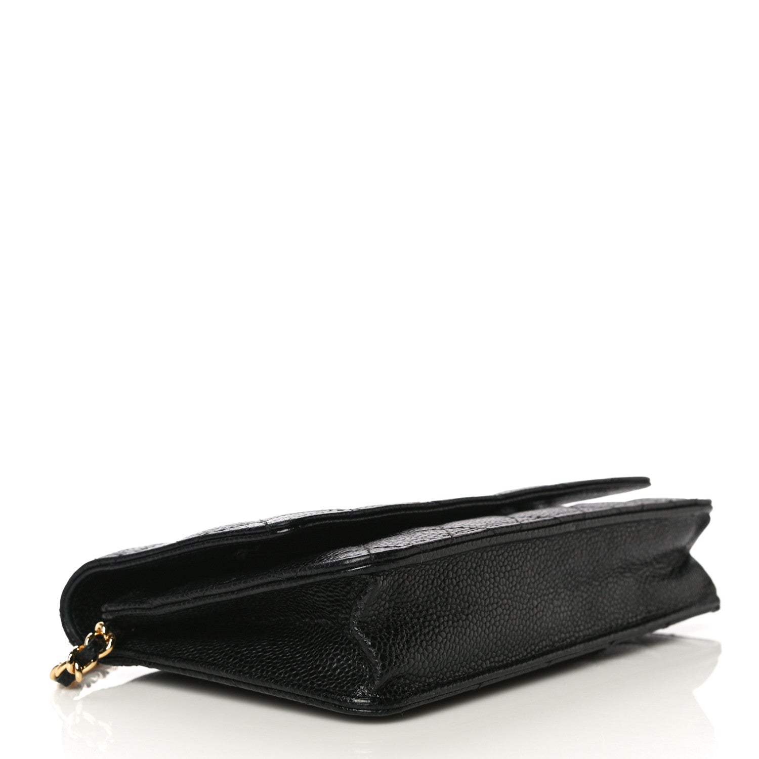 Chanel Caviar Quilted Wallet On Chain WOC Black 4 of 13