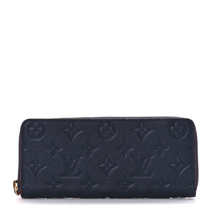 Louis Vuitton Empreinte Clemence Wallet Marine Rouge 1 of 11