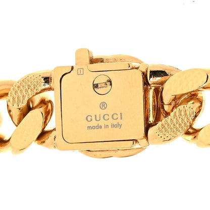 Gucci Script Choker Necklace Gold 4 of 4