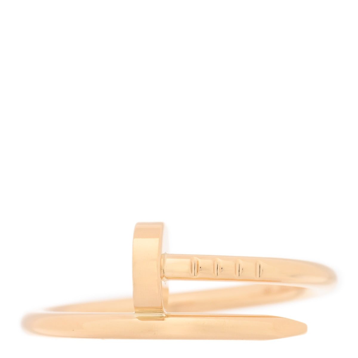 18K Yellow Gold Small Juste Un Clou Ring 53 6.5