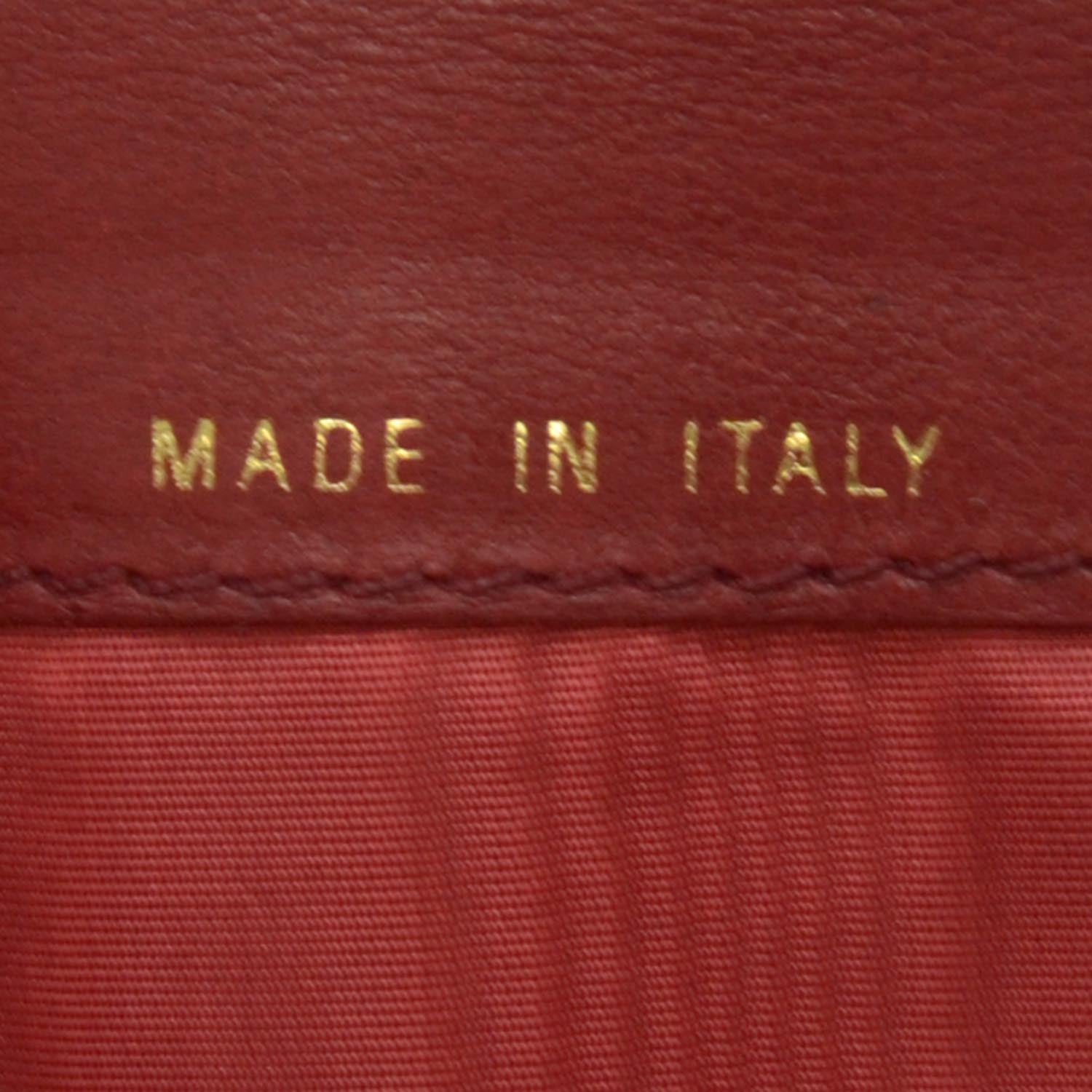 Chanel Caviar Organizer Wallet Red 8 of 9