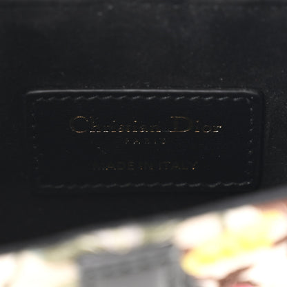 Christian Dior Canvas Embroidered Kaleidiorscopic Mini Saddle Bag Multicolor 6 of 10