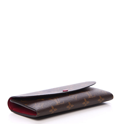 Louis Vuitton Monogram Emilie Wallet Fuchsia 3 of 7